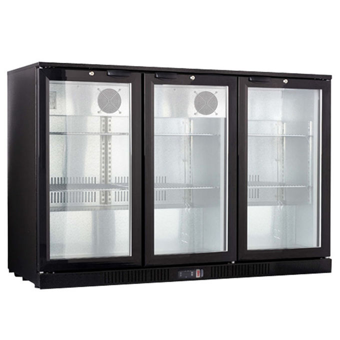 Refrigerador de la barra de Undercounter de la puerta de los MEPS 330L 3 para los clubs 0