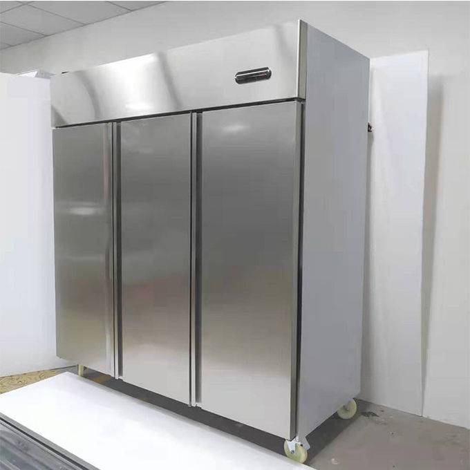 Congelador de refrigerador de acero inoxidable comercial del ODM R134A 0