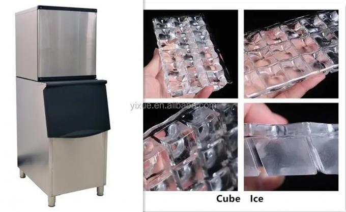 Máquina para hacer 500 kg de cubos de hielo para el restaurante 1