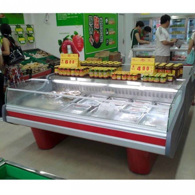 Congelador de refrigerador comercial de Kimchi 160L del supermercado 0