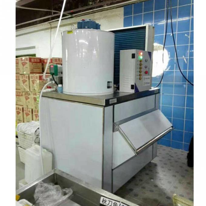 Máquinas de hielo de acero inoxidable de la escama del CE 304 2000 Kgs/D pequeñas 0