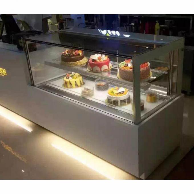 refrigerador comercial de la exhibición del pan del hotel de los equipos de la panadería de 1500*730*1100m m R134A 0