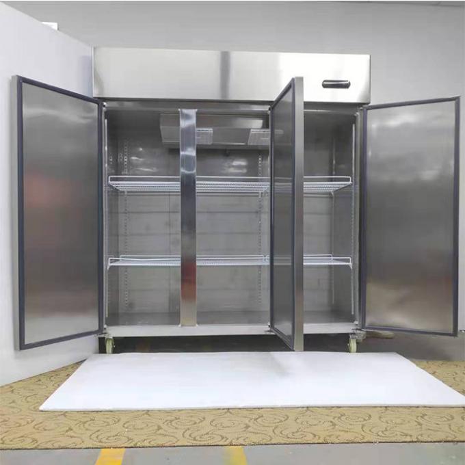 Congelador de refrigerador de acero inoxidable comercial del ODM R134A 1