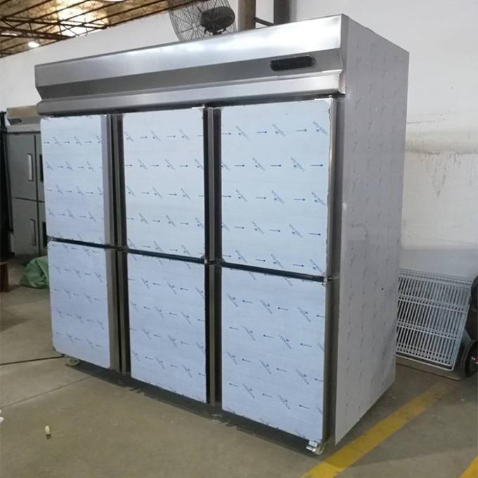 congelador de refrigerador de acero inoxidable comercial 650W para la cocina 1