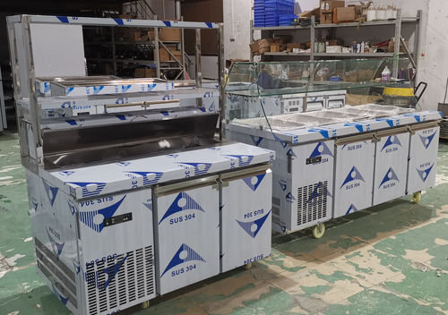 último caso de la compañía sobre refrigerador de ensaladas personalizado para la cadena de restaurantes