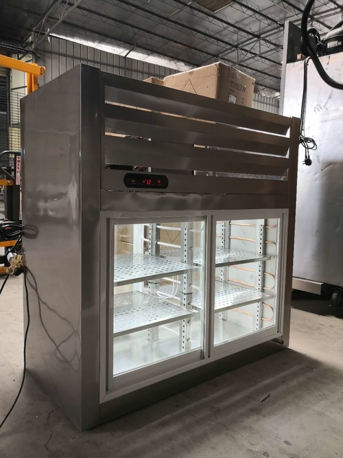 último caso de la compañía sobre refrigerador modificado para requisitos particulares de la entrega de la comida de la sobremesa para el mercado de Malasia