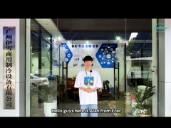 Puerta corredera de acero inoxidable de 400L nevera comercial congelador automático de deshielo 220V/50Hz