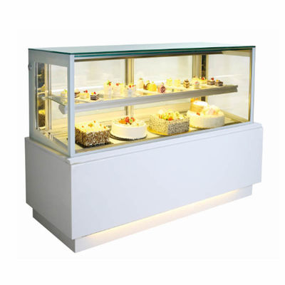 calidad  650W R134a Countertop Cake Display Cabinet For Bakery Shop Fábrica