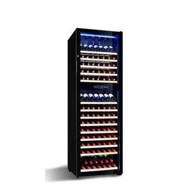 calidad  170 Bottles 450L 140w Commercial Wine Display Cooler Fábrica