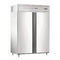Congelador de refrigerador de acero inoxidable comercial de R404A 450W