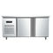 2 congelador de refrigerador de acero inoxidable comercial de la puerta 1.8m