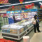 equipos de refrigeración del supermercado 440L para la comida congelada