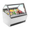 Congelador comercial de la exhibición del helado de Yxfridge 1100W