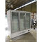 refrigerador de cristal de la exhibición de los refrigeradores de cristal comerciales de la puerta de 1600L 800W