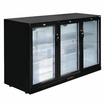 fan del CE 330L que refresca el refrigerador fresco comercial del congelador de refrigerador R134a