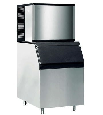 Secop Aire de refrigeración 220V Fabricante de cubitos de hielo comercial 342 cubitos de hielo bandeja 454kg/24 horas Producción
