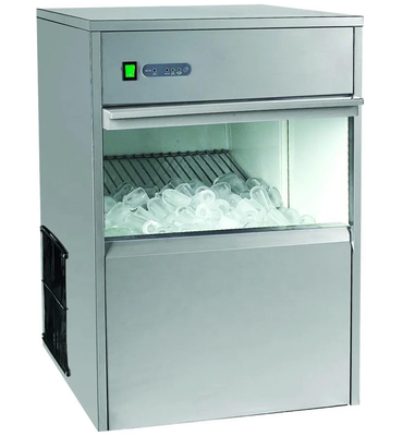 Fabricante de cubos de hielo de acero inoxidable comercial con certificaciones ETL NSF