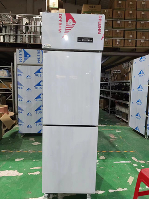 Frigorífico comercial vertical ventilador de refrigeración cocina frigorífico cerrado para restaurante