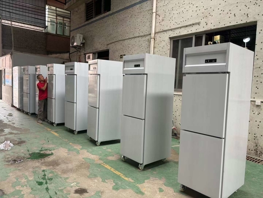 Cocina nevera vertical con 14 bandejas en el interior Equipo de panadería comercial fabricante de equipos de Guangzhou
