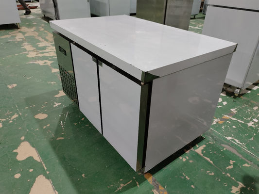 Equipo de refrigeración comercial Bajo el mostrador del banco de trabajo Refrigerador de mesa de trabajo de acero inoxidable