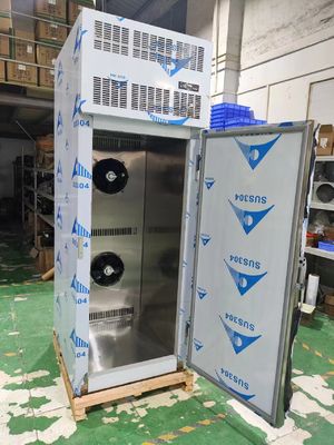15 bandejas congelador comercial refrigerador frío -40 grados Baja temperatura