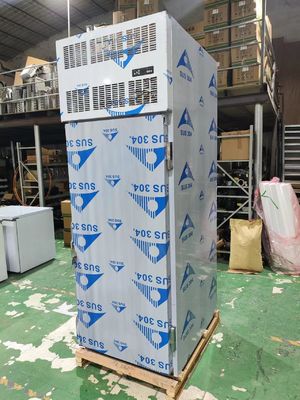 15 bandejas congelador comercial refrigerador frío -40 grados Baja temperatura