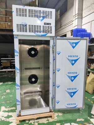 15 bandejas congelador comercial refrigerador frío -40 grados Baja temperatura