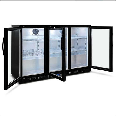 Refrigerador de la barra de Undercounter de la puerta de los MEPS 330L 3 para los clubs