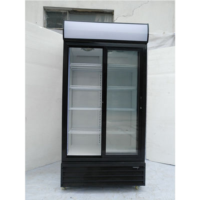 Refrigerador de cristal de enfriamiento eficiente de la bebida de la puerta de 400W 240V