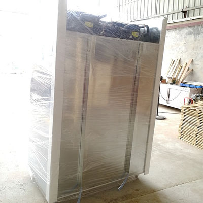 congelador de refrigerador de acero inoxidable comercial 550W de 2000m m