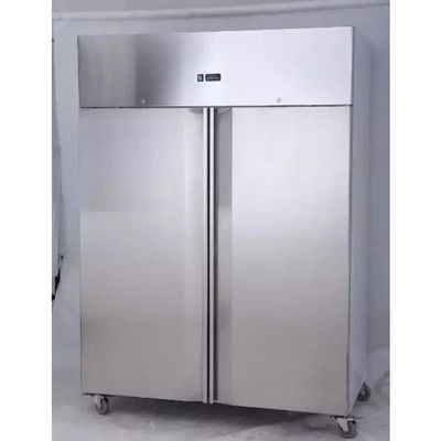 Congelador comercial de acero inoxidable de la puerta doble de Yxfridge