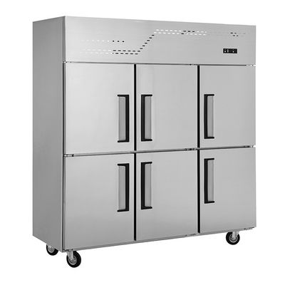 congelador de refrigerador de acero inoxidable comercial 650W para la cocina