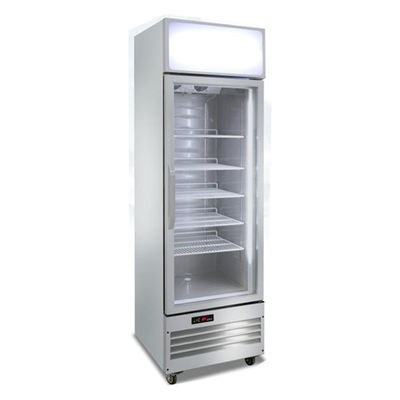 refrigerador vertical de la sola puerta de cierre automático 260W