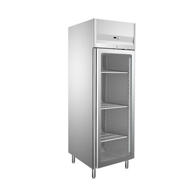 refrigerador vertical de la sola puerta de cierre automático 260W