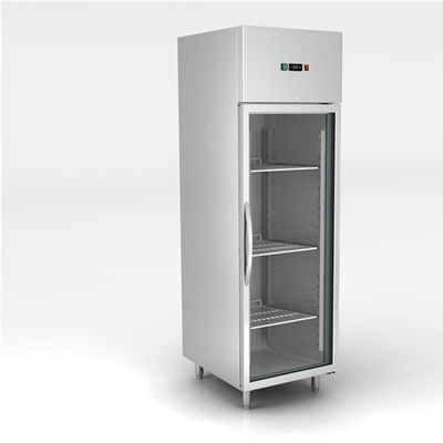 congelador de refrigerador de acero inoxidable comercial de 500L 260W