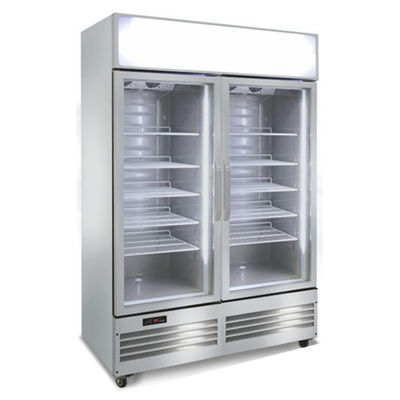 congelador de refrigerador de acero inoxidable comercial del montante 1000L