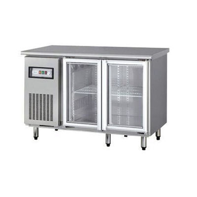 congelador de refrigerador de acero inoxidable comercial de 450L 60Hz