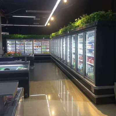Equipos de refrigeración verticales del supermercado 1250L