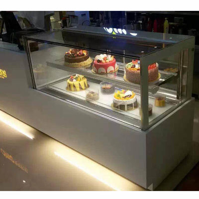 Refrigerador de cierre automático de la exhibición de la puerta los 6ft de los equipos comerciales de la panadería del CE