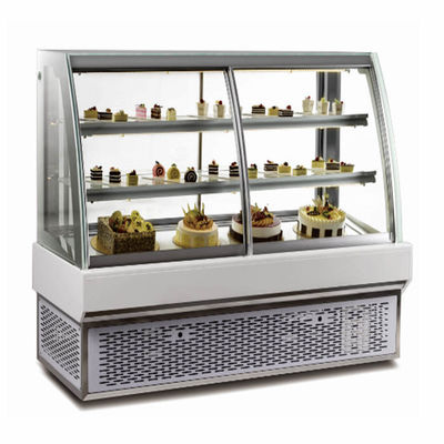 Los ruidos bajos avivan el refrigerador de enfriamiento de la exhibición de los pasteles 760W