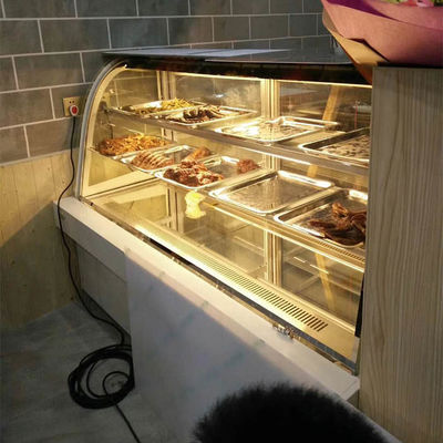 720W 1500*780*1250m m refrigerador de la exhibición de la panadería de 3 gradas