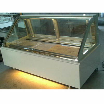 El plano deja de lado el refrigerador comercial de la exhibición de la panadería de los equipos el 1.8m de la panadería 900W
