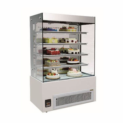 Refrigerador de la exhibición de la panadería de Front Full Opened R134a los 4ft