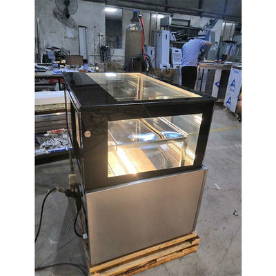 Refrigerador comercial de enfriamiento ventilado de la torta de 120L 600W