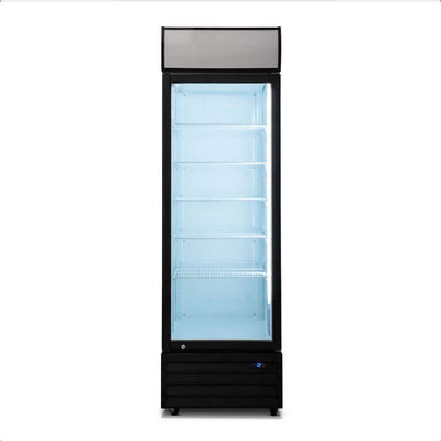 Refrigerador de cristal vertical de la puerta 360L de los CB solo para la bebida