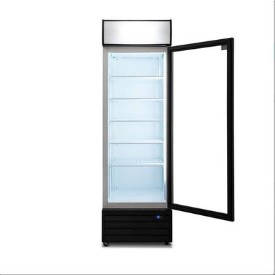 Refrigerador de cristal vertical de la puerta 360L de los CB solo para la bebida