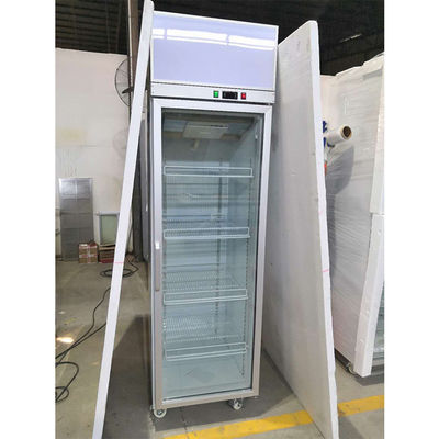 Refrigerador de aluminio de la exhibición del colmado del marco R134A 250W