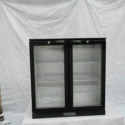 Puerta gemela 210 litros 520m m debajo de refrigeradores de la botella del contador