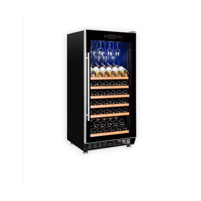 Refrigerador comercial de enfriamiento directo de la exhibición del vino de 105W 188L