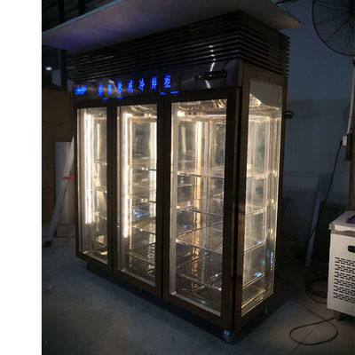 tres congelador de refrigerador del montante de la puerta de oscilación 2200m m para la cerveza
